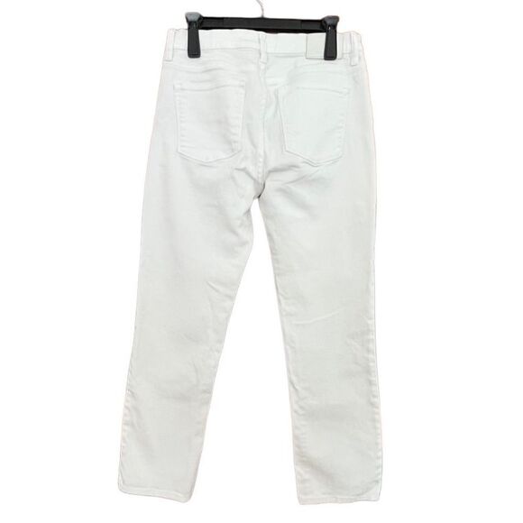 Ralph Lauren Lauren Jeans Co. white Classic Straight 5 pocket jeans size 8. - Picture 10 of 14